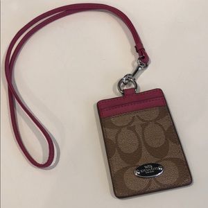Coach ID Lanyard